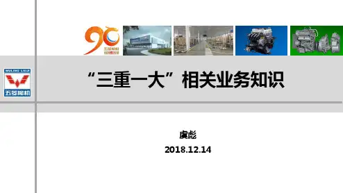三重一大相关业务培训课件1215