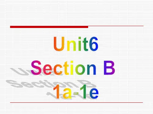 Unit6 I‘m_going_to_study_computer_science_sectionB(1a-1e)