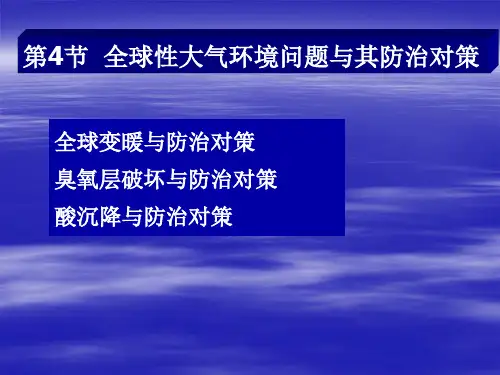 06全球性大气环境问题