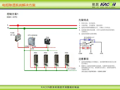 电柜除湿防潮系统解决方案