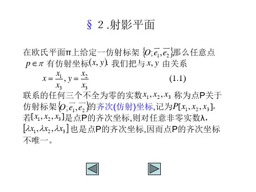 2射影平面