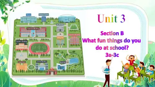 Unit 3 Section B(3a~3c) 七年级英语上册课件(人教版2024)