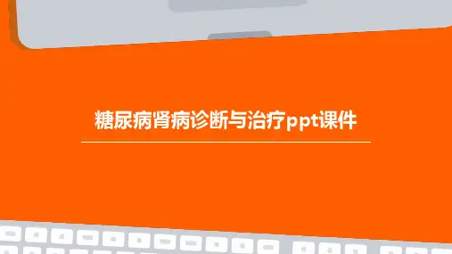糖尿病肾病诊断与治疗PPT课件