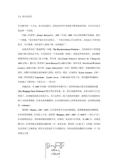 变分法.doc讲解