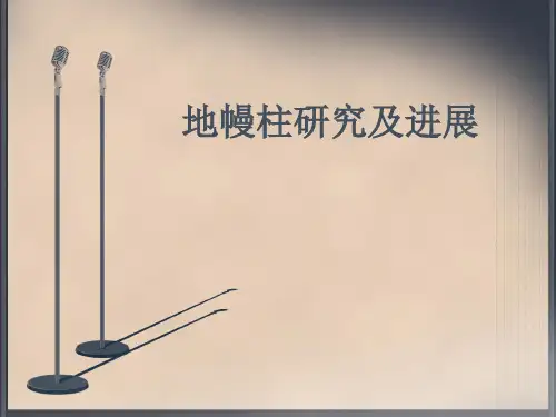 地幔柱研究及进展