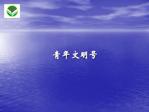 青年文明号 PPT课件
