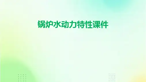 锅炉水动力特性课件