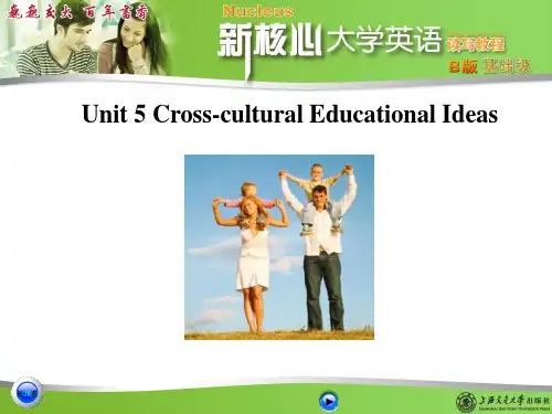 新核心大学英语B版_读写教程_基础级_Unit_5分析解析