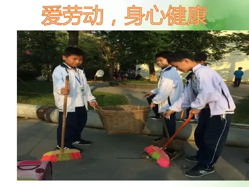 爱劳动,身心健康ppt优秀课件