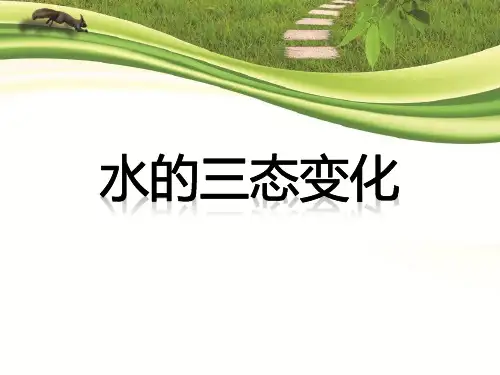 《水的三态变化》PPT课件-完美版