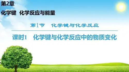 2018-2019学年鲁科版必修2第2章 第1节化学键与化学反应第1课时课件(48张)
