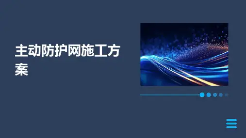 主动防护网施工方案