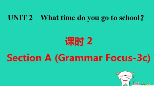 七年级英语下册Unit2课时2SectionAGrammarFocus_3c课件pptx人教新目标版