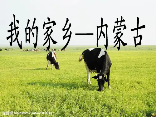 内蒙古PPT