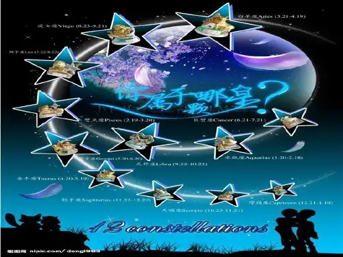 十二星座大全 PPT课件