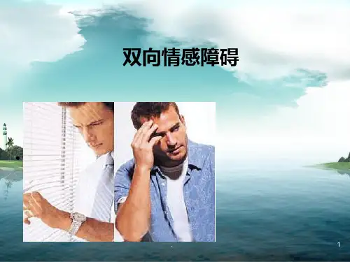 双向情感障碍PPT课件