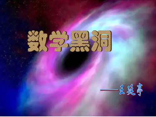 数字黑洞