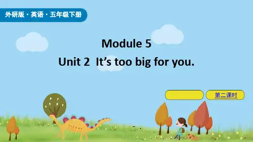 《It_s too big for you》PPT课件(第2课时)