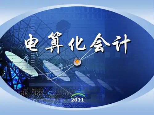 电算化会计 6应收款管理系统