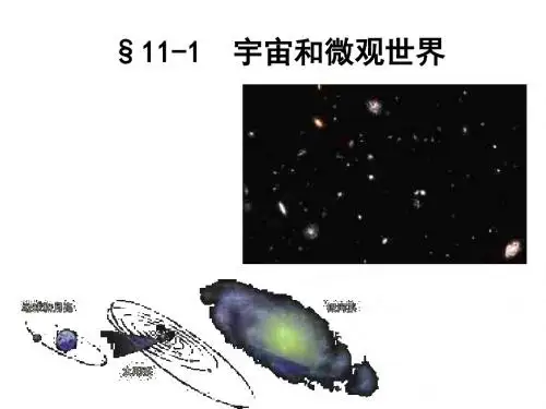 初三物理上学期宇宙与微观世界(新201907)