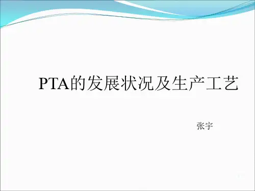 PTA生产及技术工艺