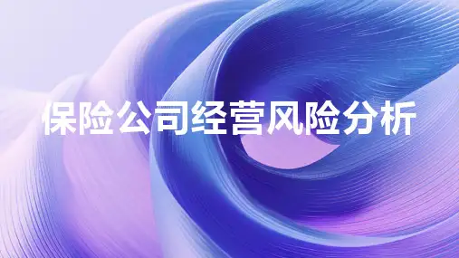 保险公司经营风险分析