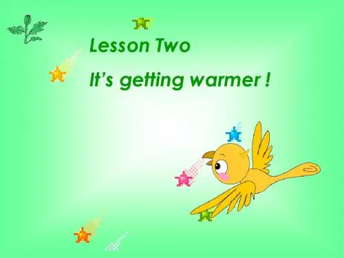 英语：Unit-1-《Spring-Is-Coming》lesson-2课件(1)(冀教版八年级下)