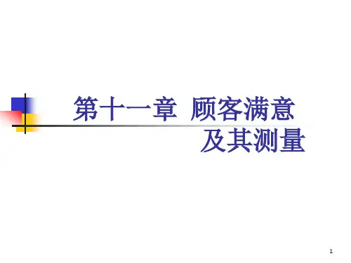 《顾客满意》PPT课件