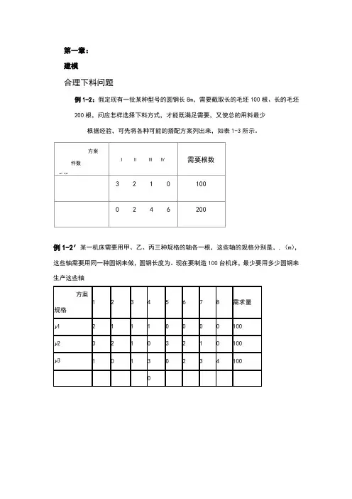 运筹学