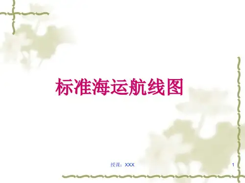 标准海运航线图(非常全)PPT课件