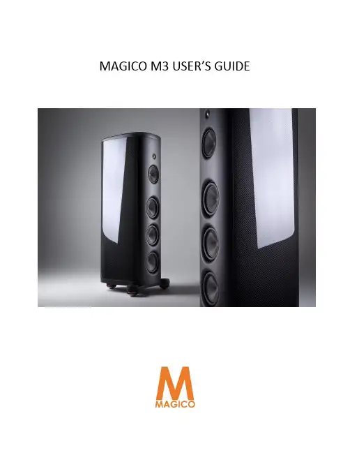 Magico M3用户手册说明书