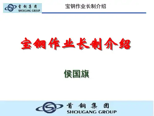 02-宝钢作业长制