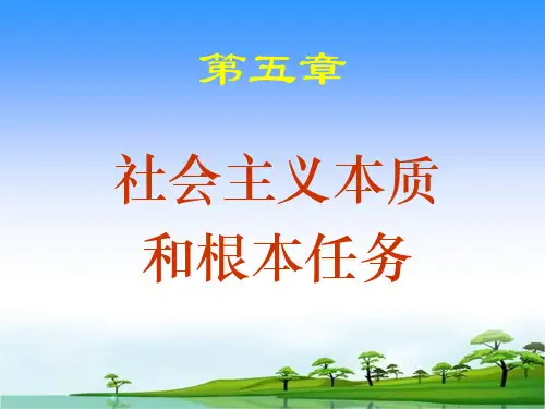 毛概第五章ppt