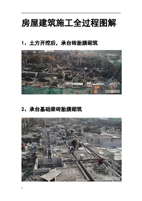 房屋建筑施工全过程图解(图片,非常直观)