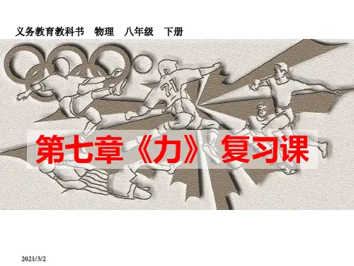 第七章《力》复习精选课件PPT