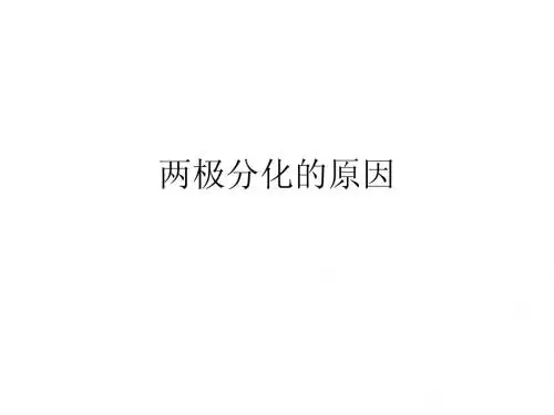两极分化原因、解决对策、红色预警