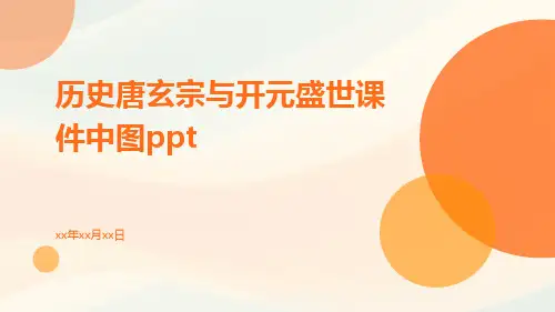 历史唐玄宗与开元盛世课件中图ppt
