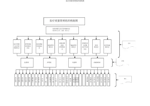 医疗质量管理组织架构图