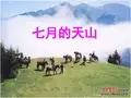 人教版小学语文四年级下册《七月的天山》PPT课件
