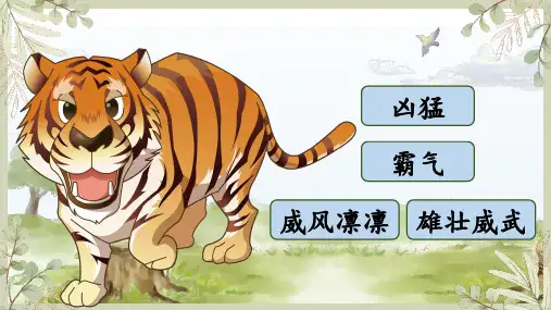 《一只窝囊的大老虎》课件 2024-2025学年部编版语文四年级上册