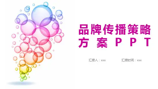 app推广方案策划书PPT模板
