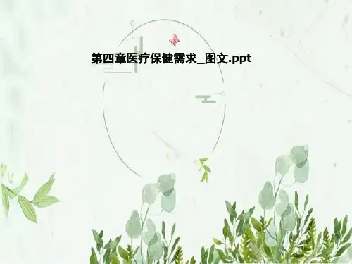 第四章医疗保健需求_图文