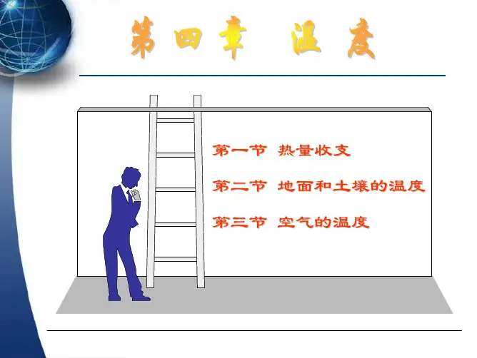 农业气象学 第四章 温度