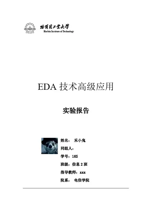 专业实验类：伪随机信号发生器