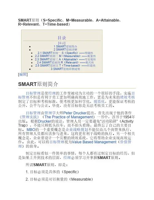 SMART原则