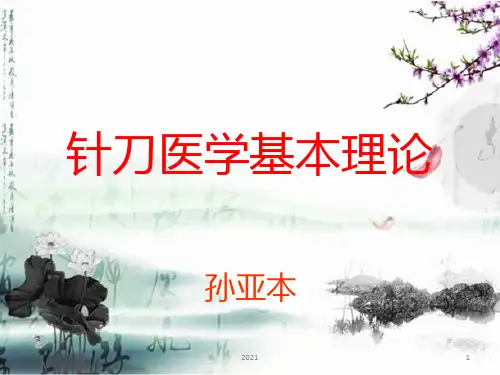 针刀医学原理PPT课件