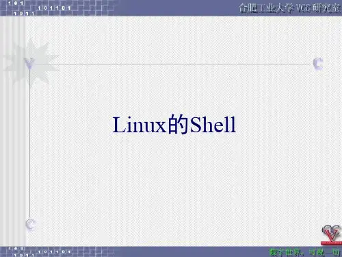 《Linux的Shell》PPT课件