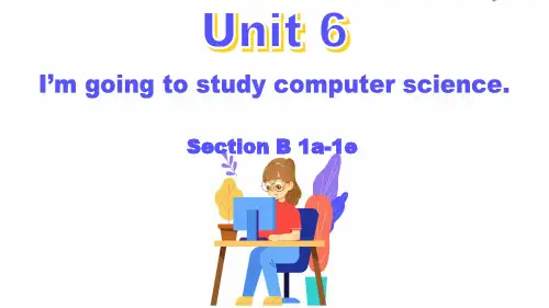 人教版八年级英语上册Unit 6 Section B 课件