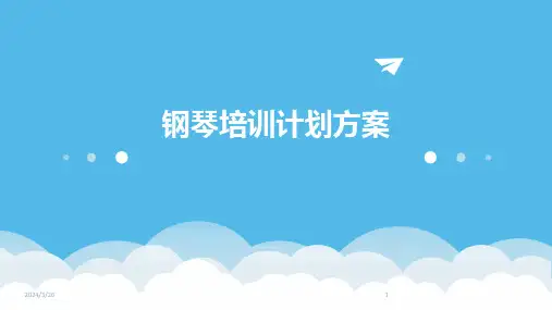 (2024年)钢琴培训计划方案