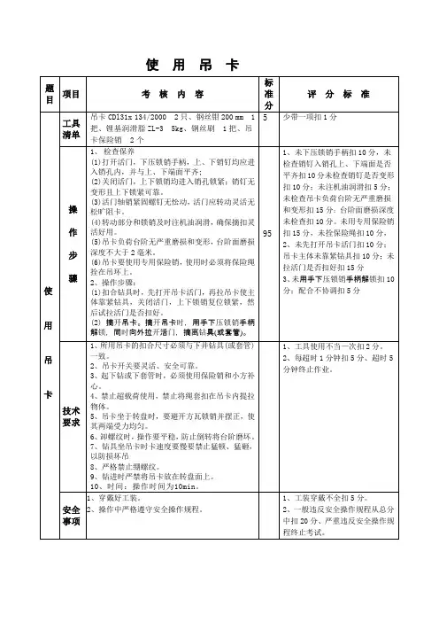 使用吊卡 Word 文档